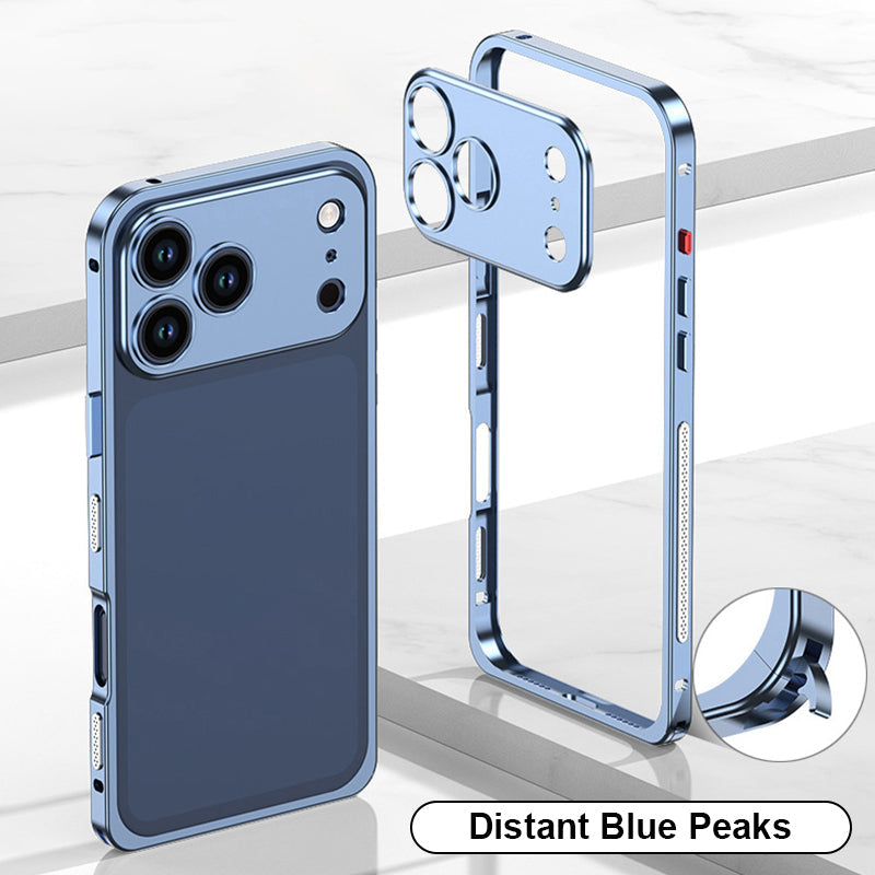 🛡️ Aluminium mobiele hoes - Sterk metalen frame, volledige bescherming