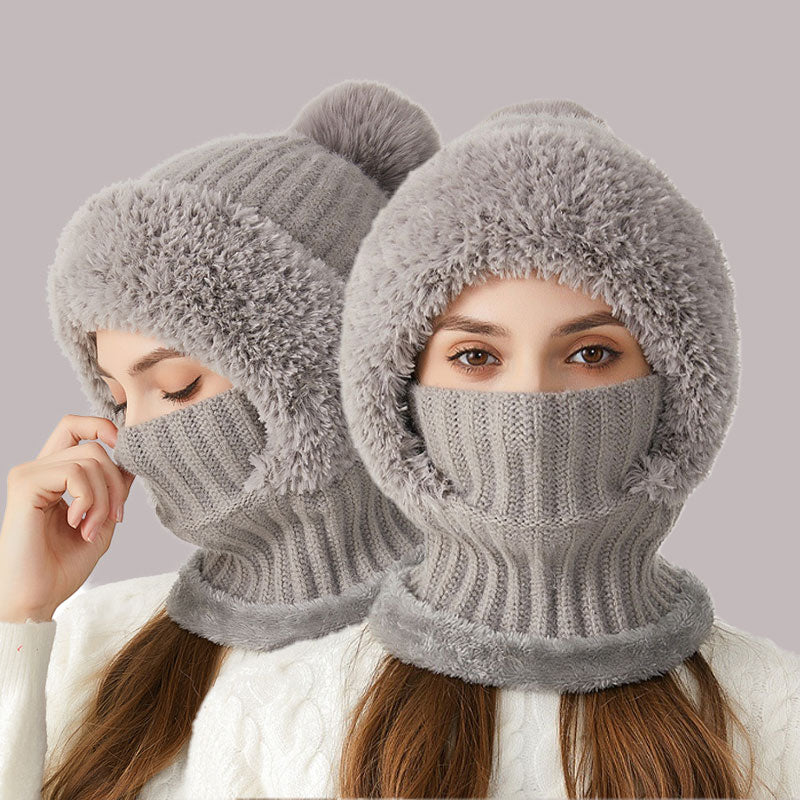 ❄️ 3-in-1 thick, soft winter hat🧣