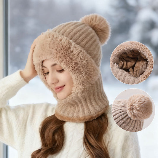 ❄️ 3-in-1 thick, soft winter hat🧣