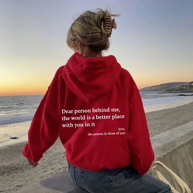 Sweatshirt 'beste Persoon Achter Mij'