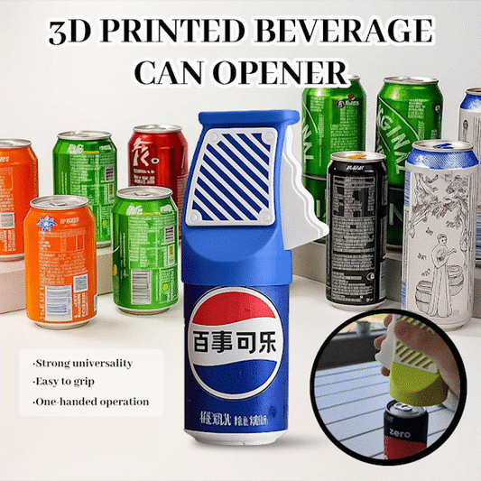 🍹 3D-geprinte blikopener - Open frisdrank en bier met één hand 🍻