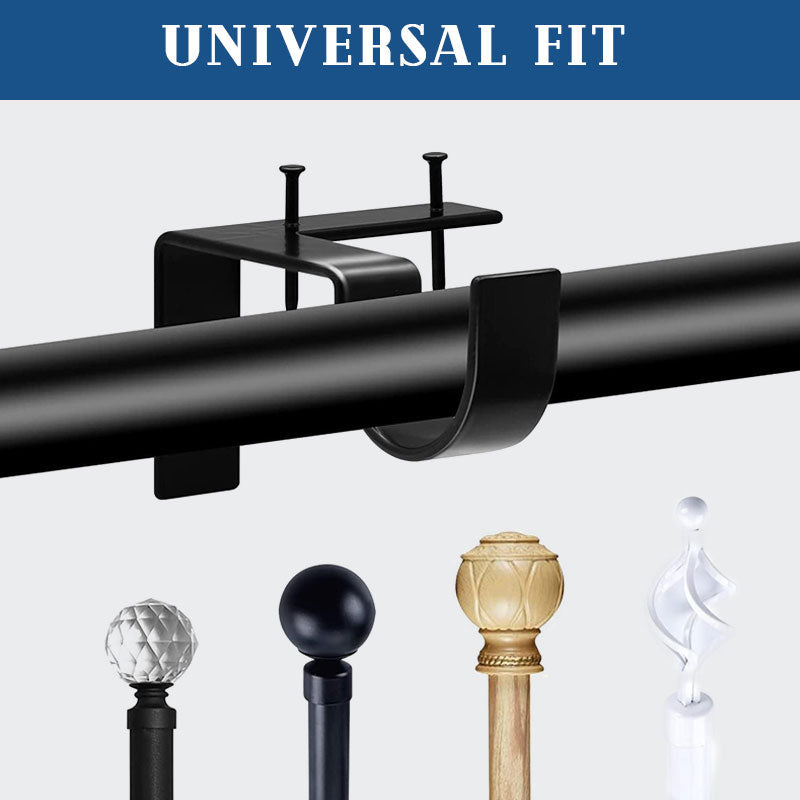 🔧 Gordijnroedehouders zonder boren - Sterke & Zachte installatie