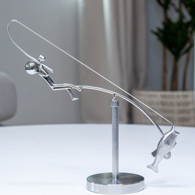 Creatieve evenwichtige vis model ornamenten