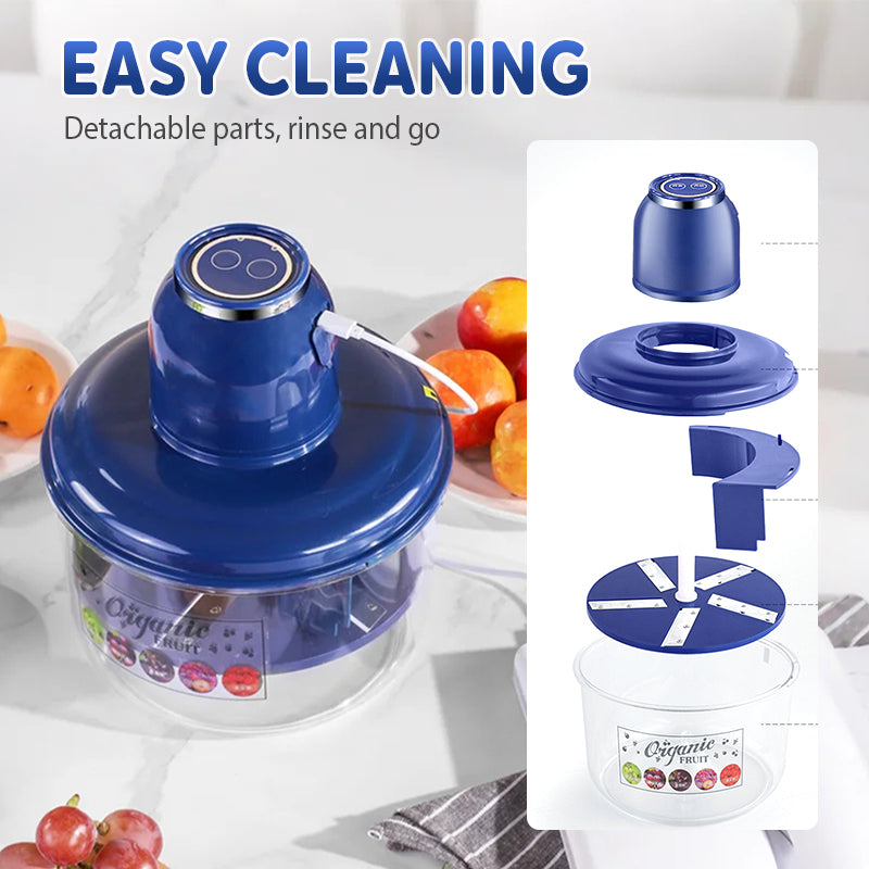 Draagbare automatische elektrische fruit- en groenteschiller🧄🍇