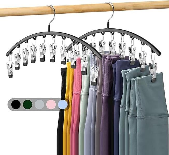 🔥 38% KORTING – Boogvormige kleerhanger met 10 haken