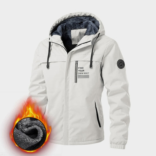 🍂❄️ Heren capuchonjas – Perfect voor herfst en winter