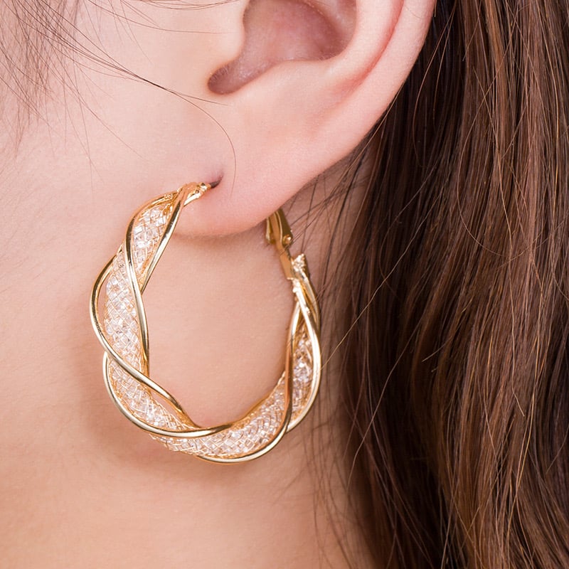 🔥 49% KORTING – Mode Twist Oorbellen
