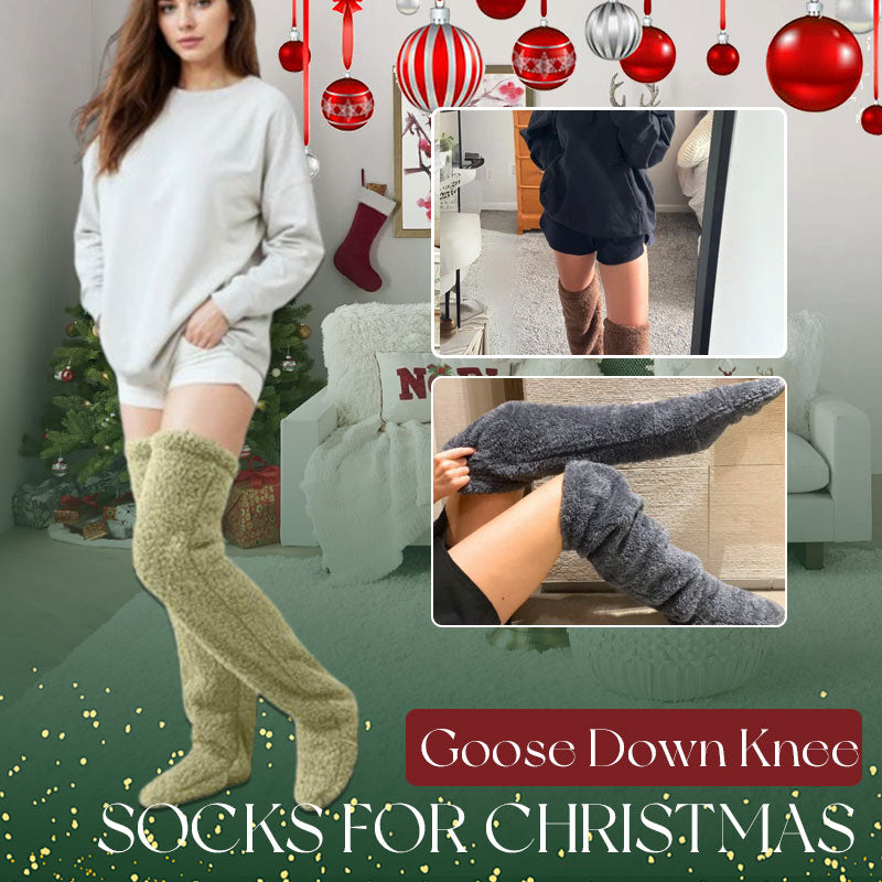 🎄 Christmas gift Exclusive gift - goose down knee socks! 🎄