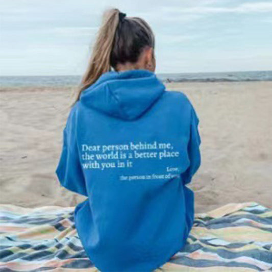 Sweatshirt 'beste Persoon Achter Mij'