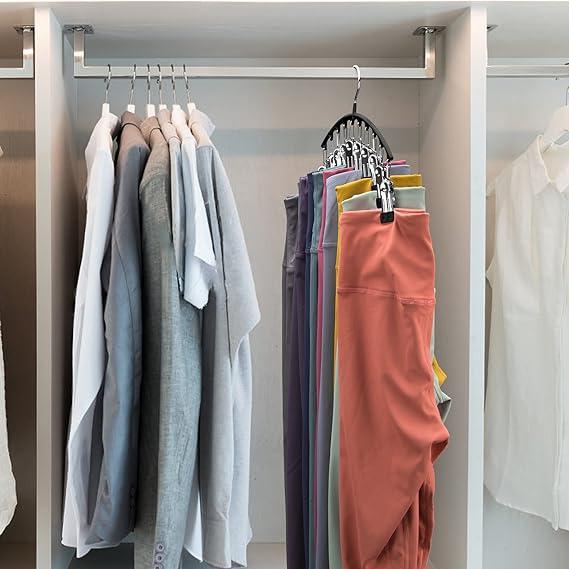 🔥 38% KORTING – Boogvormige kleerhanger met 10 haken