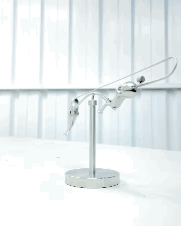 Creatieve evenwichtige vis model ornamenten