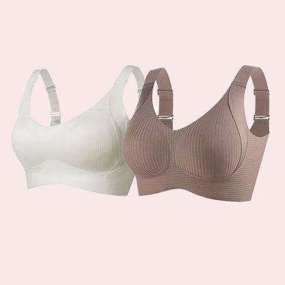 ⏳Speciale wekelijkse aanbieding voor een beperkte periode🎁Push-up bh met lint voor dames met verstelbare gebogen bandjes
