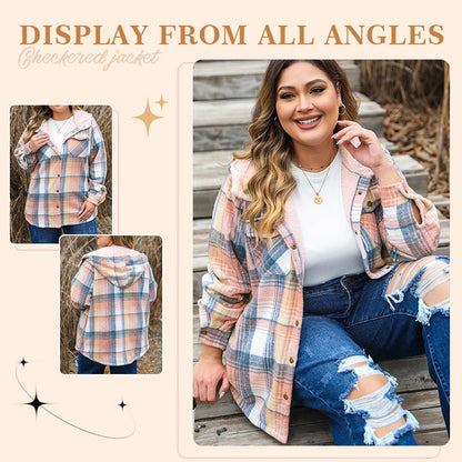 🍂 Herfst & Winter: Geruite damesjas - Stijlvol en warm