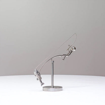 Creatieve evenwichtige vis model ornamenten