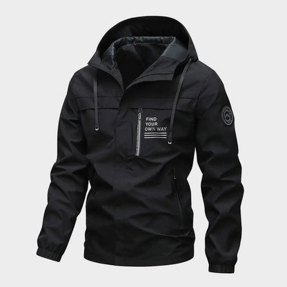 🍂❄️ Heren capuchonjas – Perfect voor herfst en winter