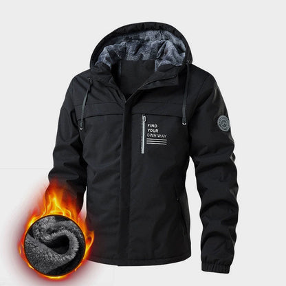 🍂❄️ Heren capuchonjas – Perfect voor herfst en winter