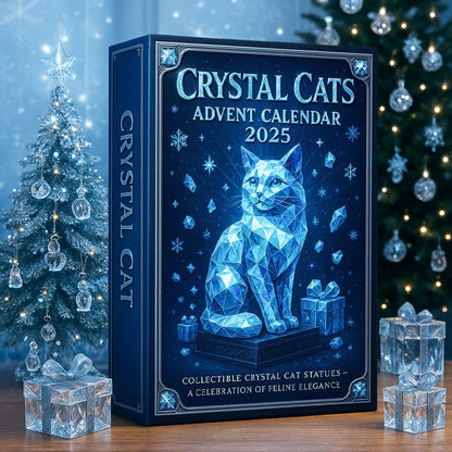 🌲Kerstcadeau - Kristallen Kat Adventskalender 2025 / Kristallen Kat Advent Festival Blind Box