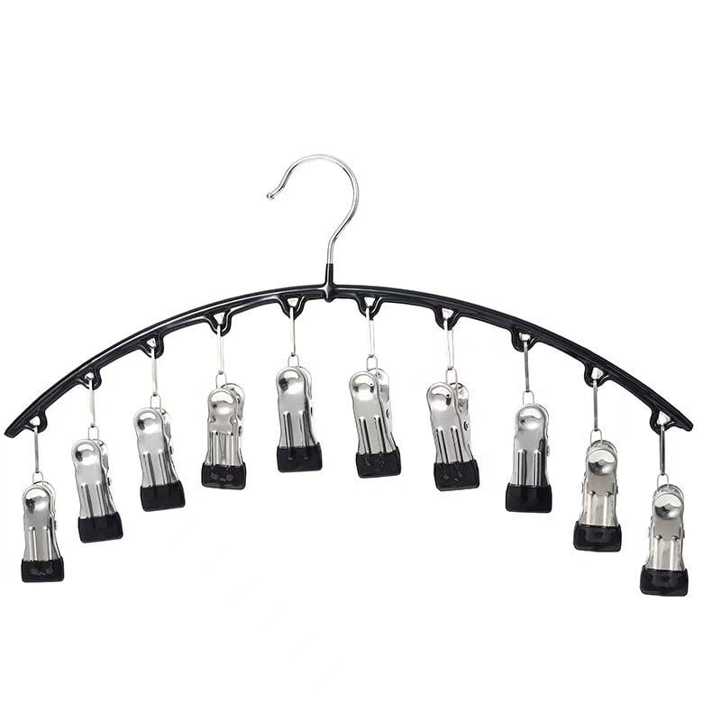 🔥 38% KORTING – Boogvormige kleerhanger met 10 haken