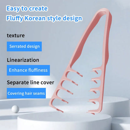 Fluffy Textured Comb - Easily create a fluffy style