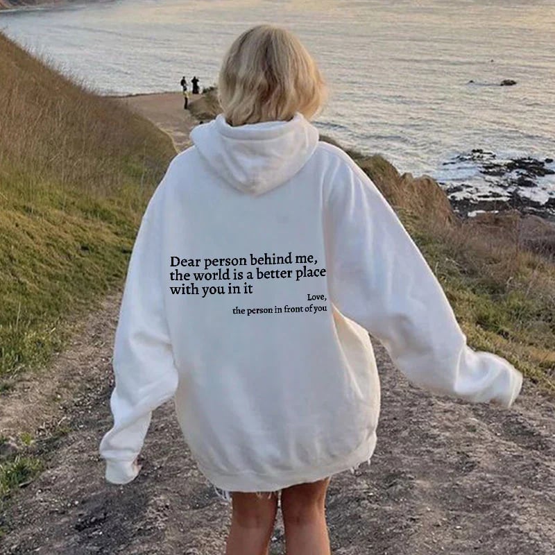 Sweatshirt 'beste Persoon Achter Mij'