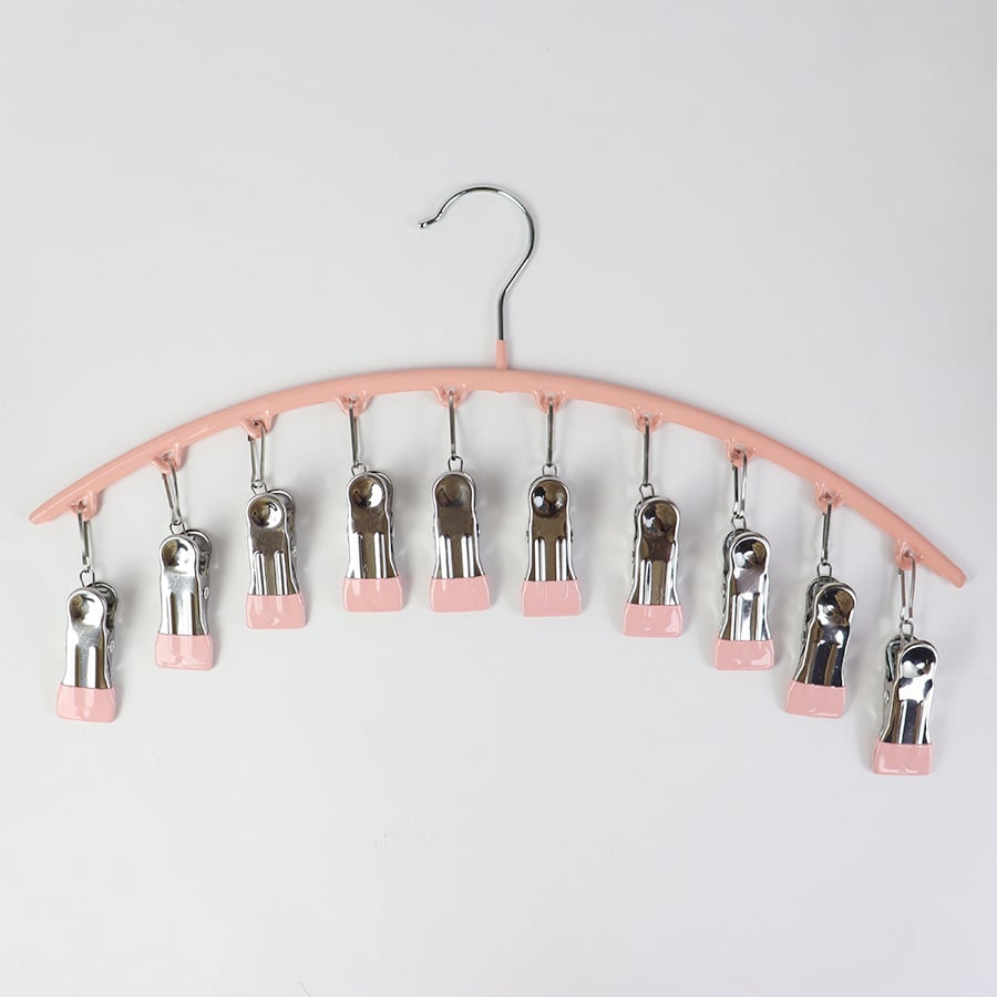🔥 38% KORTING – Boogvormige kleerhanger met 10 haken