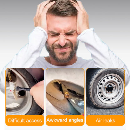 🔥Koop 1, krijg 1 gratis🔥Universele flexibele ventielverlenging voor banden