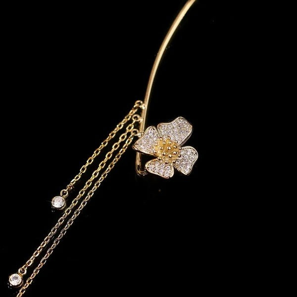 ✨🦋 Zirkonia oorbellen met vlinderpoo💖✨
