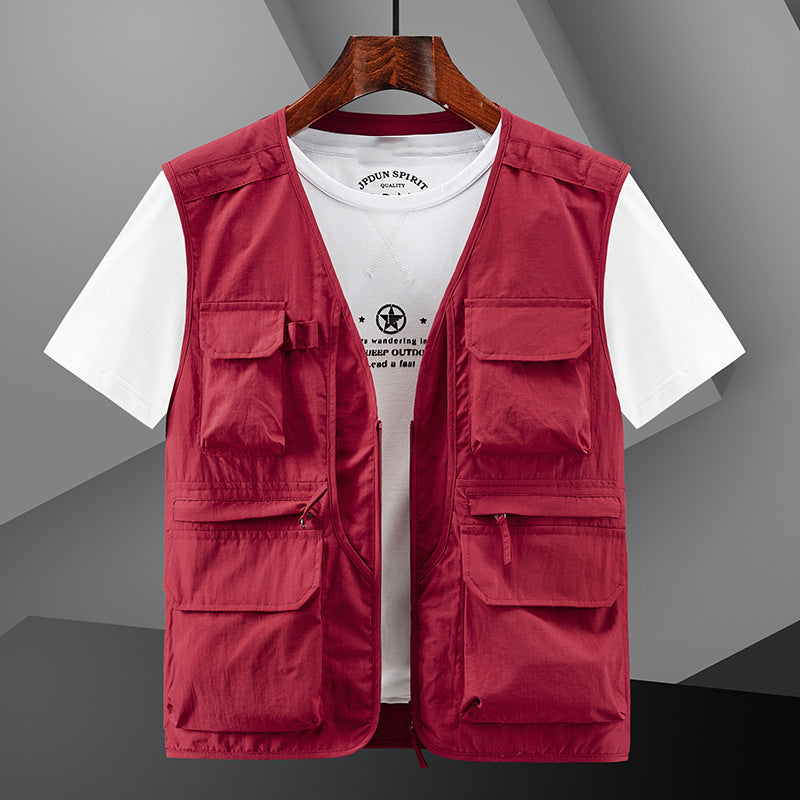 🔥 29% UIT - Lichtgewicht Outdoor Multi-Pocket Vest | Ademend & Functioneel