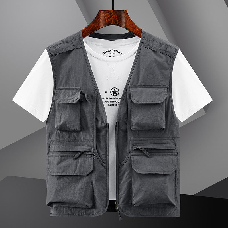 🔥 29% UIT - Lichtgewicht Outdoor Multi-Pocket Vest | Ademend & Functioneel