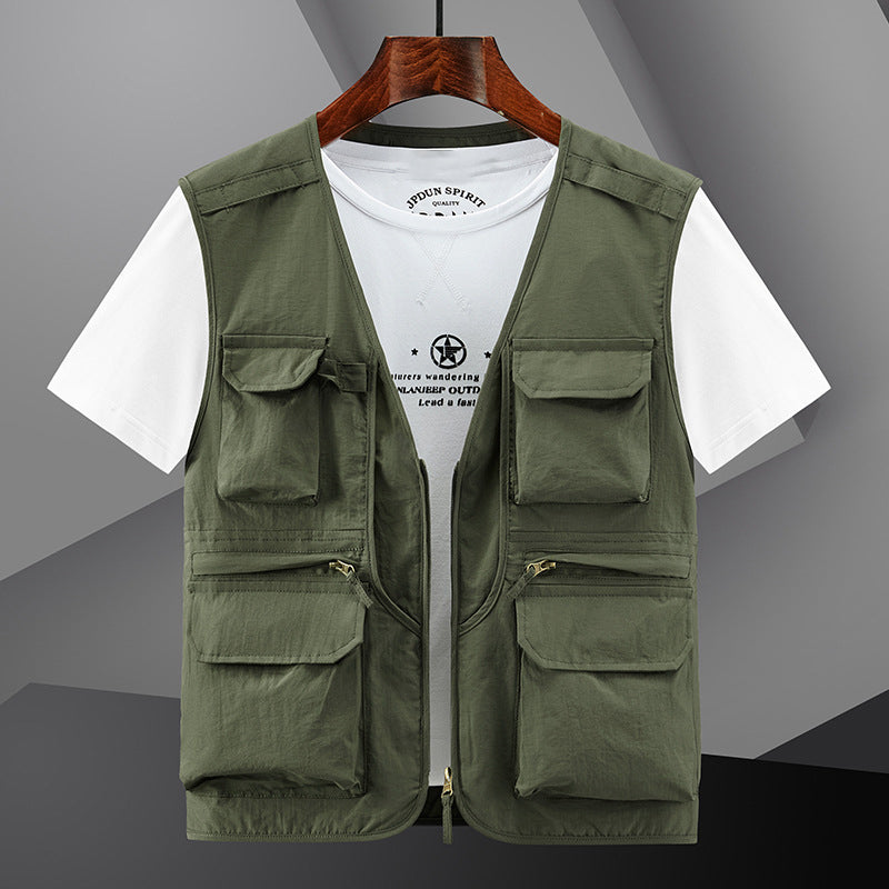 🔥 29% UIT - Lichtgewicht Outdoor Multi-Pocket Vest | Ademend & Functioneel