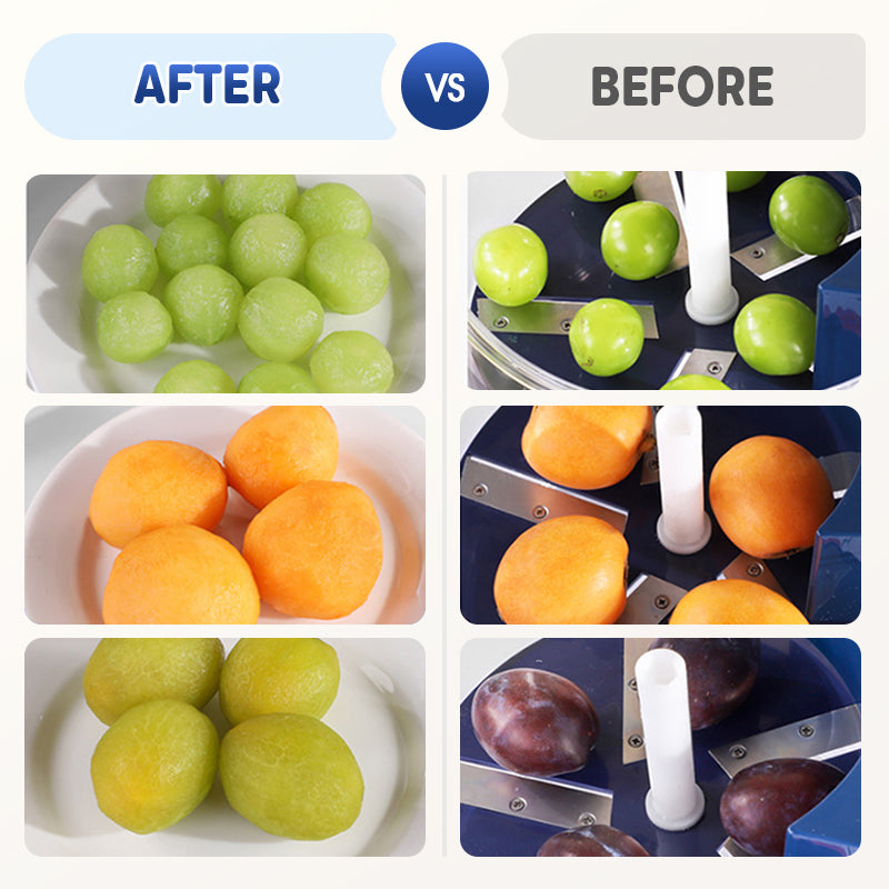 Draagbare automatische elektrische fruit- en groenteschiller🧄🍇